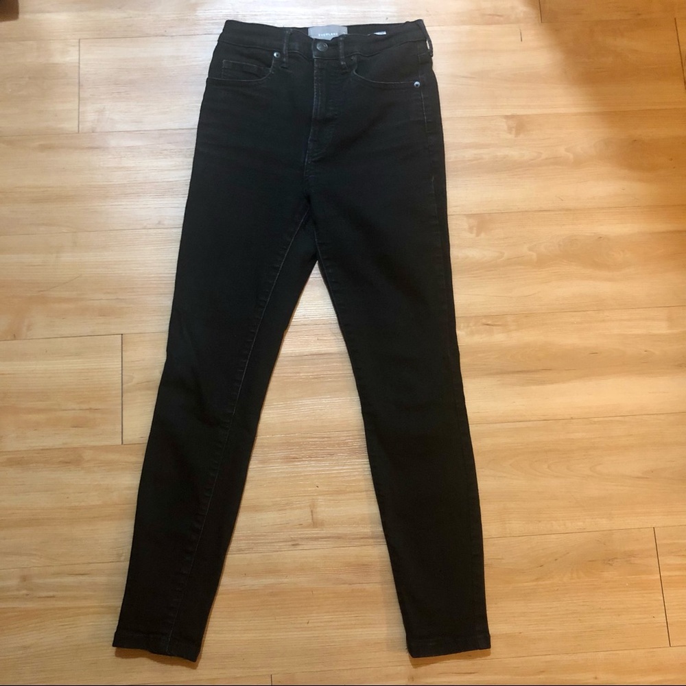 Everlane Black High Rise Skinny Ankle Jeans - Size 26